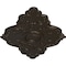 Ekena Millwork Piedmont Ceiling Medallion (Fits Canopies up to 6 1/2"), 67 1/8"W x 48 5/8"H x 1 7/8"P, Stone Hearth CM67PESHF - alternate 3